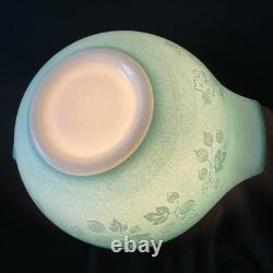 Vintage JAJ Pyrex Duck Egg Blue Gooseberry Cinderella Mixing Bowl Set 441-444