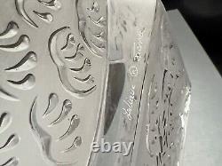 Vintage Lalique (France) Crystal'Coupe Agadir' Centerpiece Bowl (13) #1100400