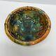 Vintage Lisa Orr Pottery Ceramic Bowl Sun Colorful and Kitschy 6