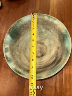 Vintage McCarty Pottery Footed Fruit Bowl