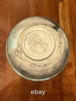 Vintage McCarty Pottery Footed Fruit Bowl