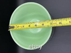 Vintage McKee Jadeite Jadite Bell Shape Bowl 7 Rim Diameter, Marked McK