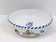 Vintage Mesa International Pottery Handcrafted in Italy Large Bowl Fruit Pattern