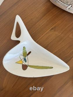 Vintage Metlox Poppytrail California Freeform Contempora Atomic MCM Serving Dish