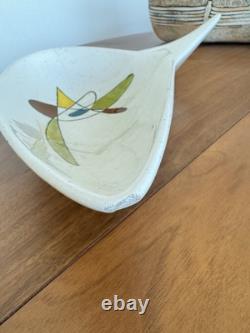 Vintage Metlox Poppytrail California Freeform Contempora Atomic MCM Serving Dish