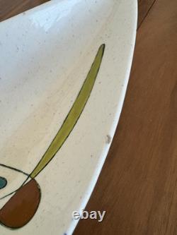 Vintage Metlox Poppytrail California Freeform Contempora Atomic MCM Serving Dish