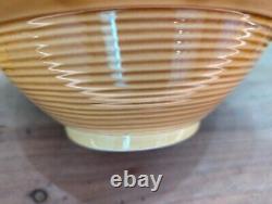 Vintage Mid-Century Florence Ceramics Semi-Porcelain Bowl withLid Mustard USA
