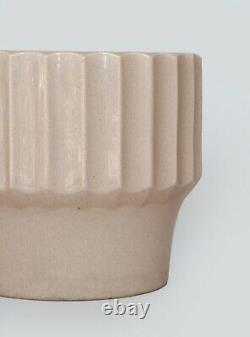 Vintage Mid Century Modern Bauer Biltmore large #10 Speckled ceramic planter pot