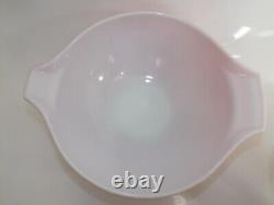 Vintage PYREX Pink Gooseberry Cinderella Mixing Bowls Full Set 44o's