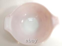 Vintage PYREX Pink Gooseberry Cinderella Mixing Bowls Full Set 44o's