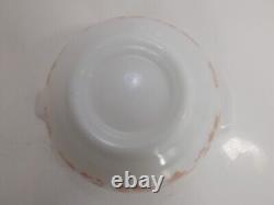 Vintage PYREX Pink Gooseberry Cinderella Mixing Bowls Full Set 44o's