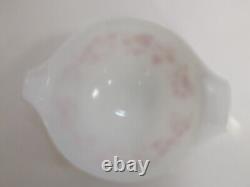 Vintage PYREX Pink Gooseberry Cinderella Mixing Bowls Full Set 44o's