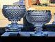 Vintage Pair of Waterford Crystal Master Cutter Collection Prestige Footed Bowls
