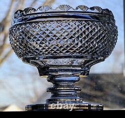Vintage Pair of Waterford Crystal Master Cutter Collection Prestige Footed Bowls