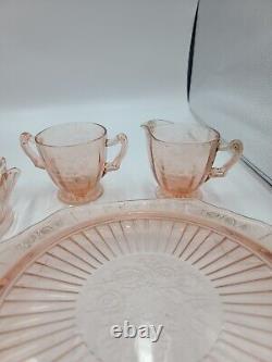 Vintage Pink Depression Glass Lot