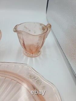 Vintage Pink Depression Glass Lot