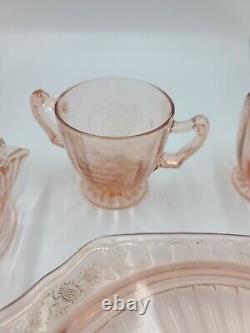 Vintage Pink Depression Glass Lot