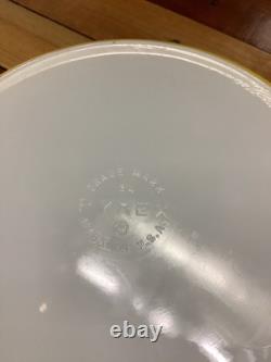 Vintage Pyrex #24 Primary Yellow Souffle Dish Hard To Find 2.5 Quart