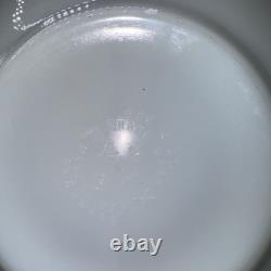 Vintage Pyrex # 444 Pumpkin Orange Amish Butterprint Cinderella Bowl 4 Qt Read