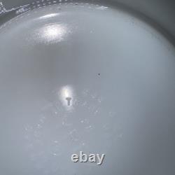 Vintage Pyrex # 444 Pumpkin Orange Amish Butterprint Cinderella Bowl 4 Qt Read