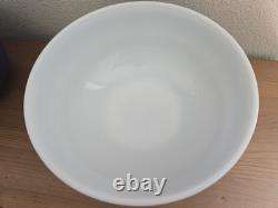 Vintage Pyrex 4 Piece Blue White Colonial Mist Nesting Mixing Bowls 402 403 404