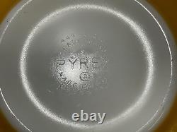 Vintage Pyrex Butterfly Gold Set of 4 Cinderella Nesting Bowls 441 442 443 444