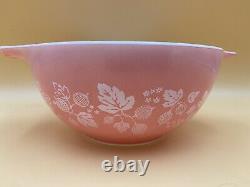 Vintage Pyrex Gooseberry Pink Cinderella Nesting Mixing Bowl Set of 4