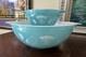 Vintage Pyrex Hot Air Balloon Chip and Dip Cinderella Bowls, #441 and #444