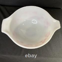 Vintage Pyrex JAJ Red Coral Gooseberry Mixing Bowl 441 With STARS HTF