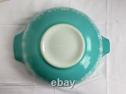 Vintage Pyrex Mixing Bowls Amish Butterprint Set of 4 Cinderella Nesting USA