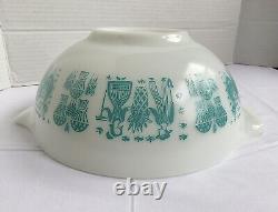 Vintage Pyrex Mixing Bowls Amish Butterprint Set of 4 Cinderella Nesting USA