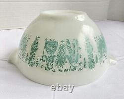 Vintage Pyrex Mixing Bowls Amish Butterprint Set of 4 Cinderella Nesting USA