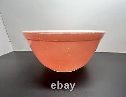 Vintage Pyrex Nesting Mixing Bowls Flamingo Pink Set of 4 401, 402, 403, 404
