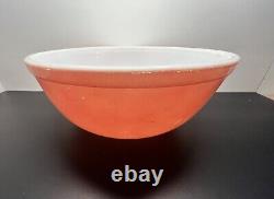 Vintage Pyrex Nesting Mixing Bowls Flamingo Pink Set of 4 401, 402, 403, 404