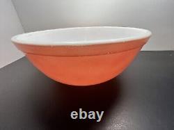 Vintage Pyrex Nesting Mixing Bowls Flamingo Pink Set of 4 401, 402, 403, 404
