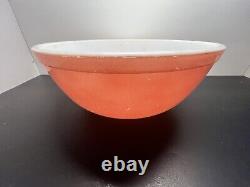 Vintage Pyrex Nesting Mixing Bowls Flamingo Pink Set of 4 401, 402, 403, 404