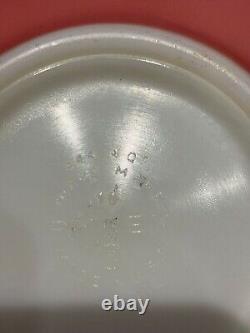 Vintage Pyrex Pink Gooseberry Set Nesting Bowls Snowflake Blue Divided Dish Set