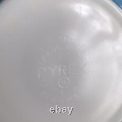 Vintage Pyrex Rainbow Striped Nesting Bowls #401, 402,403