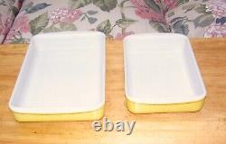 Vintage Pyrex Yellow Desert Dawn Complete Set