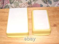 Vintage Pyrex Yellow Desert Dawn Complete Set