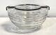 Vintage Riedel Mesa Made In Italy Silver Plate And Glass Caviar Server Bowl