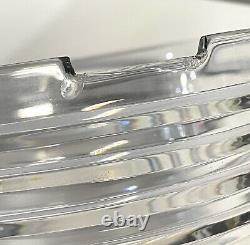 Vintage Riedel Mesa Made In Italy Silver Plate And Glass Caviar Server Bowl