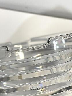 Vintage Riedel Mesa Made In Italy Silver Plate And Glass Caviar Server Bowl