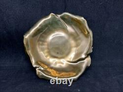 Vintage Royal Bayreuth-A Gold Rose Demitasse Cup & Saucer-Stunning/Hard To Find