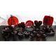 Vintage Ruby Red Anchor Hocking 53 Pc. Dishware