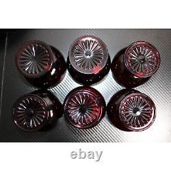 Vintage Ruby Red Anchor Hocking 53 Pc. Dishware