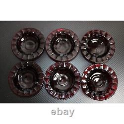 Vintage Ruby Red Anchor Hocking 53 Pc. Dishware