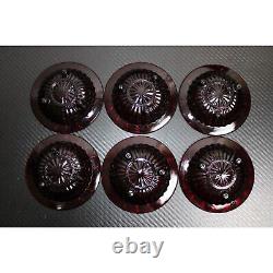 Vintage Ruby Red Anchor Hocking 53 Pc. Dishware