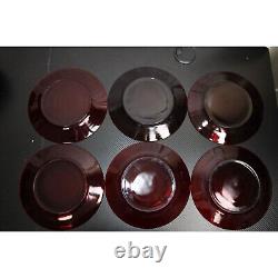 Vintage Ruby Red Anchor Hocking 53 Pc. Dishware