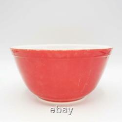 Vintage Set of 4 Pyrex Mixing Bowls Primary Colors Nesting Mixing Bowls